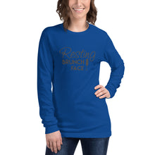 Load image into Gallery viewer, Resting Brunch Face - Unisex Long Sleeve Tee