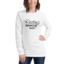 Load image into Gallery viewer, Resting Brunch Face - Unisex Long Sleeve Tee