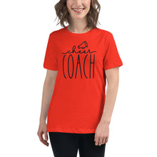 Load image into Gallery viewer, Cheer Coach - Women's Relaxed T-Shirt