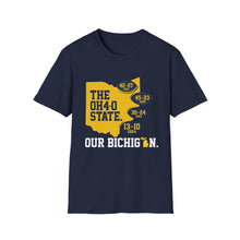 Load image into Gallery viewer, OHIO 4-0 - Our Bichigan! Unisex Softstyle T-Shirt
