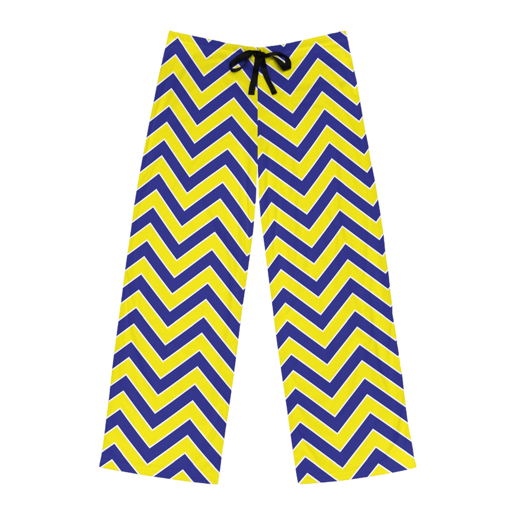Go Blue! Men's Pajama Pants (AOP)