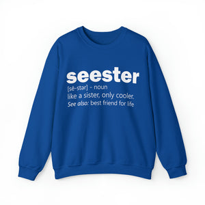 Seester -- AKA Best Friends - Unisex Heavy Blend™ Crewneck Sweatshirt