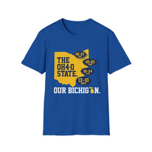 Load image into Gallery viewer, OHIO 4-0 - Our Bichigan! Unisex Softstyle T-Shirt
