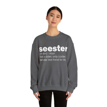 Load image into Gallery viewer, Seester -- AKA Best Friends - Unisex Heavy Blend™ Crewneck Sweatshirt
