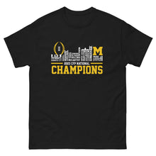 Load image into Gallery viewer, Michigan CFP National Champions 2023 - Men&#39;s classic tee
