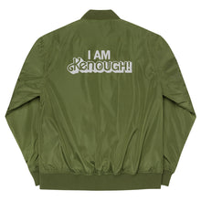 Load image into Gallery viewer, I am Kenough! Premium recycled bomber jacket
