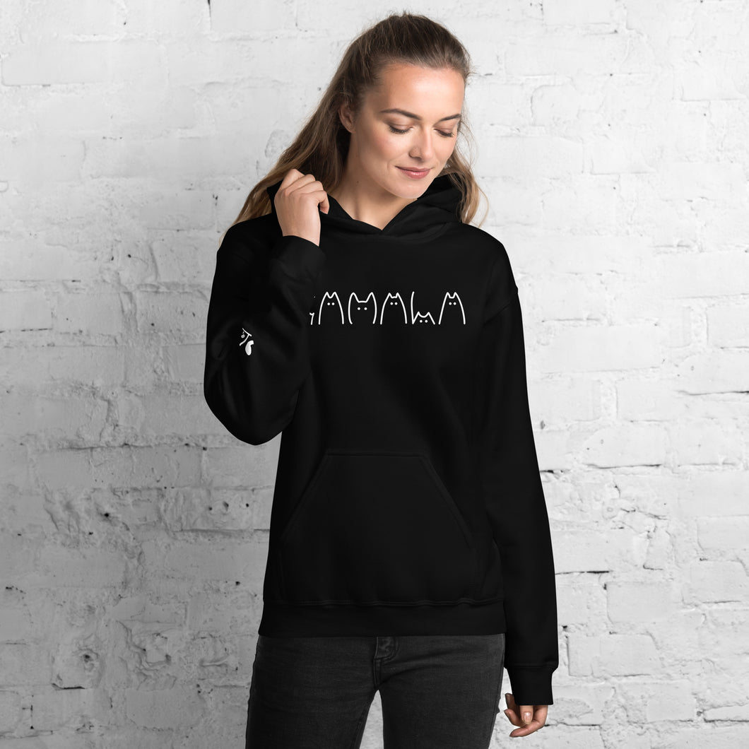 Comma La Cat Lover Unisex Hoodie