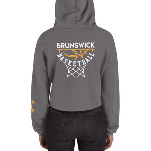 Brunswick Basketball - Welcome to the Station - Crop Hoodie