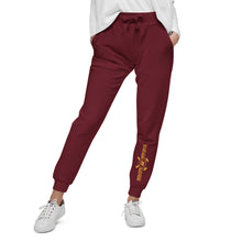 Load image into Gallery viewer, Welcome to the Station - printed pocket - Unisex fleece sweatpants
