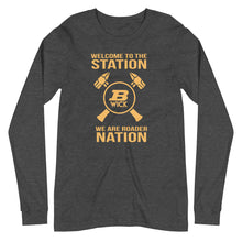 Load image into Gallery viewer, Welcome to the Station - Unisex Long Sleeve Tee
