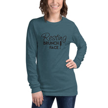 Load image into Gallery viewer, Resting Brunch Face - Unisex Long Sleeve Tee
