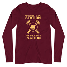 Load image into Gallery viewer, Welcome to the Station - Unisex Long Sleeve Tee
