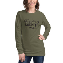 Load image into Gallery viewer, Resting Brunch Face - Unisex Long Sleeve Tee
